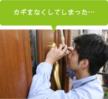 カギの開錠